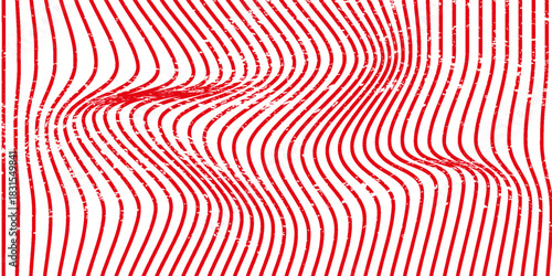 Red stripes on white background. Striped diagonal pattern Vector illustration of Seamless background Christmas or winter theme Background with slanted lines