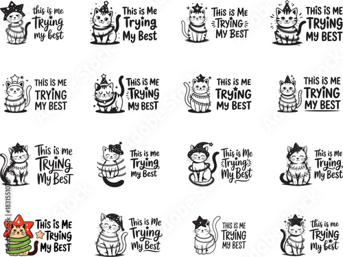 Trying My Best, Christmas Cat