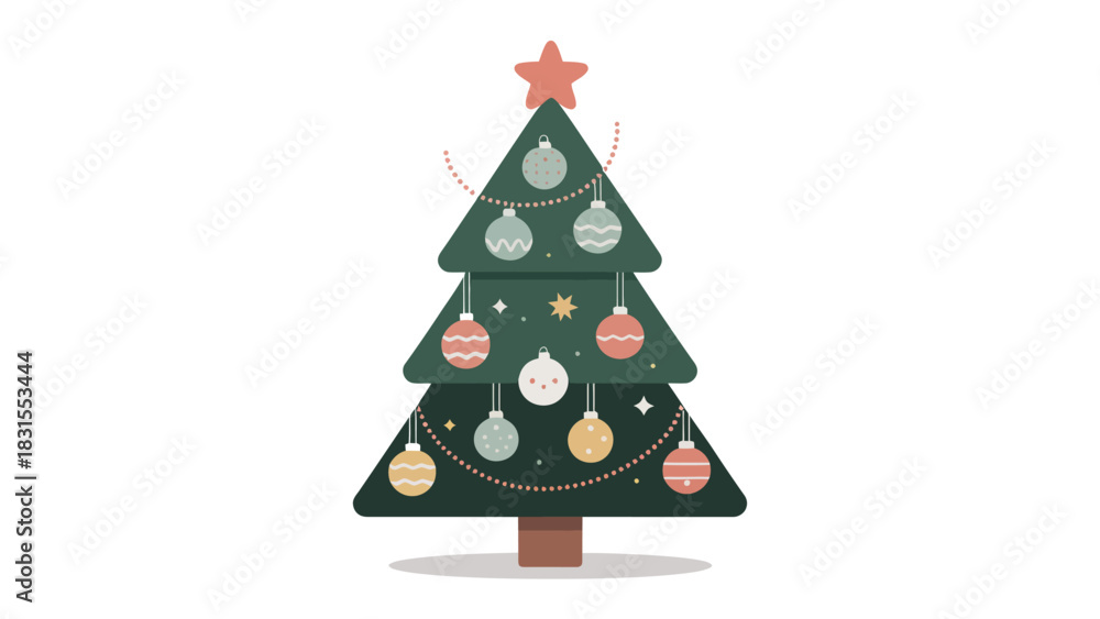 custom made wallpaper toronto digitalFestive Embellishments: Adorned with twinkling lights and colorful ornaments, a decorated Christmas tree stands as a symbol of joy and togetherness during the holiday season.