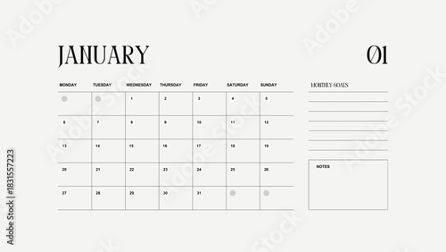 2026 calendar design with eps and jpeg