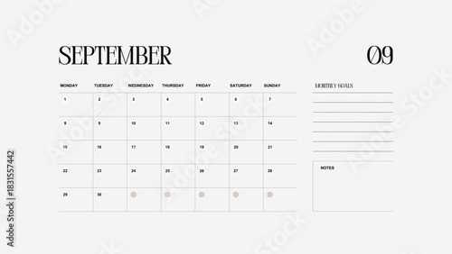 2026 calendar design with eps and jpeg