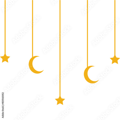 Islamic Hanging Illustration