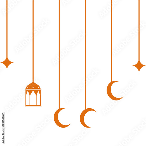 Islamic Hanging Illustration
