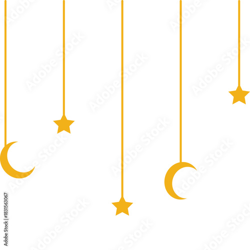 Islamic Hanging Illustration