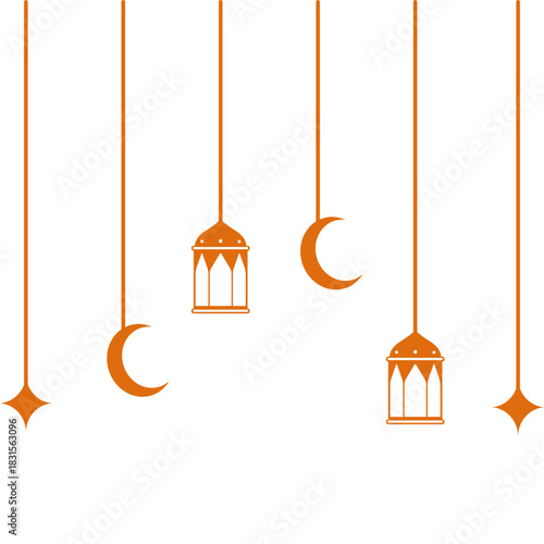Islamic Hanging Illustration