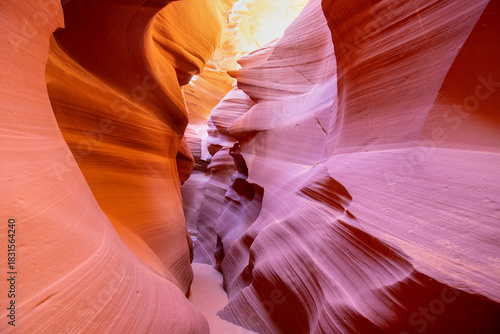 Antelope Canyon offers a breathtaking view with its vibrant rock formations and narrow passageways on Arizonas Indian reservation. The place is a mustvisit for adventure seekers. Popular place in USA