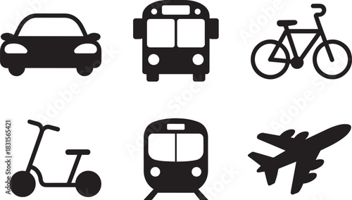 Freight delivery truck heavy goods vehicle black silhouette icon design isolated commercial transportation sign