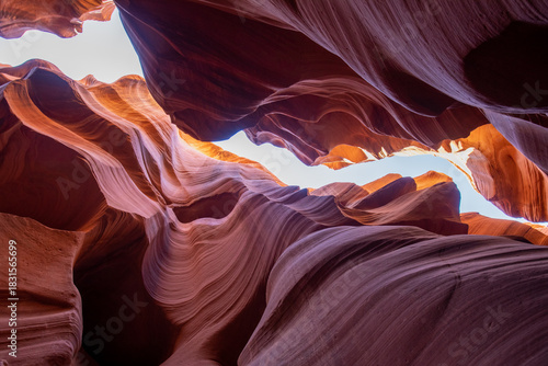 Antelope Canyon offers a breathtaking view with its vibrant rock formations and narrow passageways on Arizonas Indian reservation. The place is a mustvisit for adventure seekers. Popular place in USA