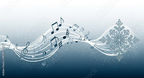 vector illustration of a treble clef