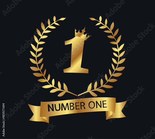 anniversary golden label. golden 1 winner vector. 1 winner gold	