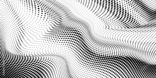 background dot Halftone gradient. Dotted gradient, smooth dots spraying and halftones dot background seamless modern arts. Vector ilustration