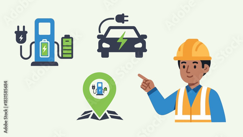 Electric Vehicle Infrastructure Charging Stations and the Transition to Sustainable Energy