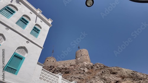 Mutrah fort in Muscat, Oman
