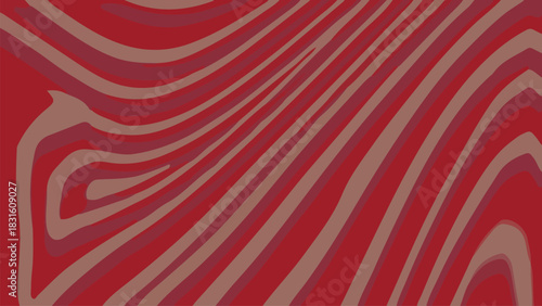 Abstract stripe art with liquid style and unique shapes combination