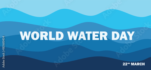 world water day illustration 