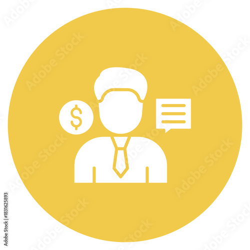Financial Advisor Icon