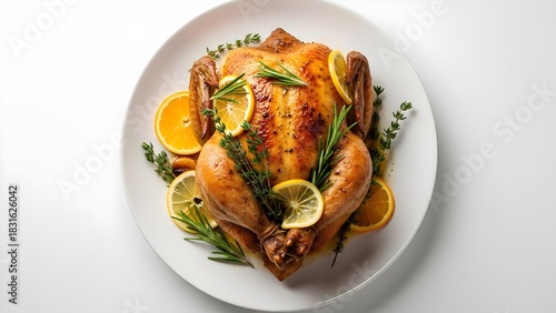 grilled chicken with vegetables