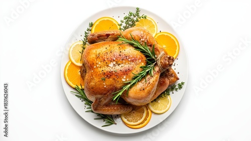 grilled chicken with vegetables