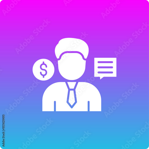 Financial Advisor Icon