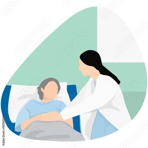 Medical Check Up Illustration