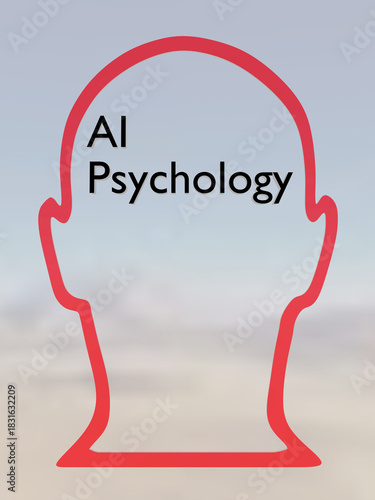 AI Psychology concept