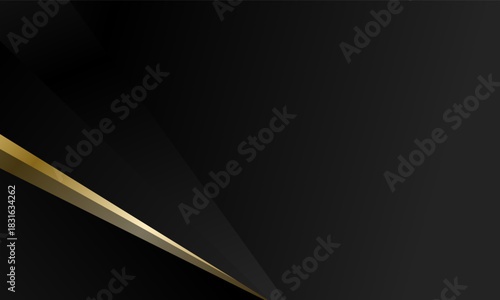 abstract black and gold background
