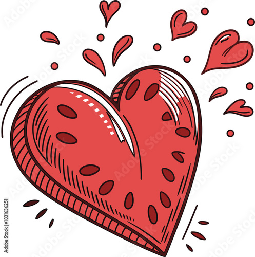 Sure! Please provide the sentences and tags you'd like me to use to create the image description