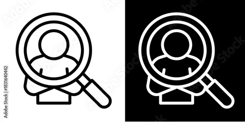 Role Clarity Icon Set White Style Collection