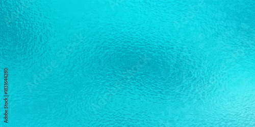 Soft Blue turquoise foil glass texture background. Abstract gradient bright light reflection and shiny rough texture surface. Glass effect background