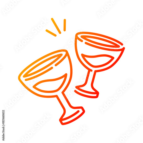 Wine icon. drink, alcohol, glass, beverage, red, white, bottle, celebration, tasting, winery. Vector Icon Illustration