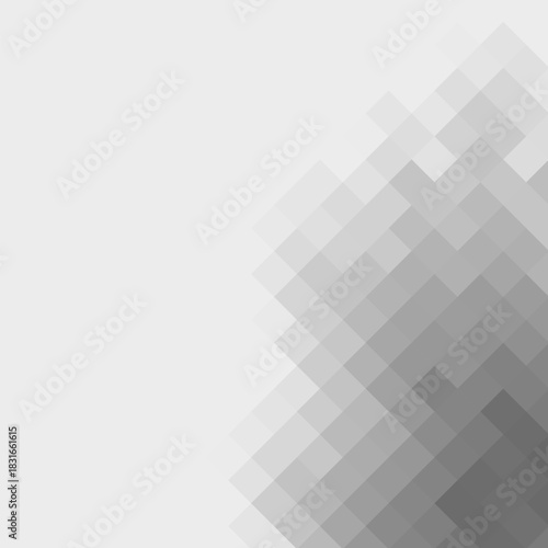 Abstract vector background. Sample. Gray pixel. eps 10