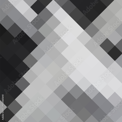 Abstract gray pixel background. polygonal style. vector geometric illustration. eps 10