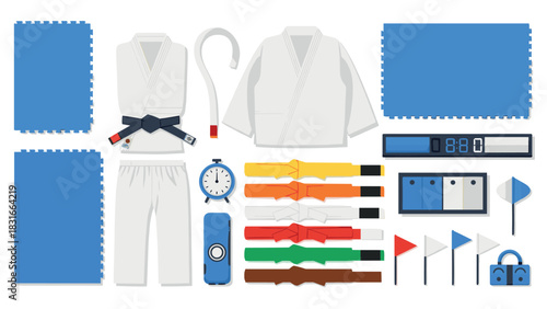 Martial arts equipment and accessories for training and competition