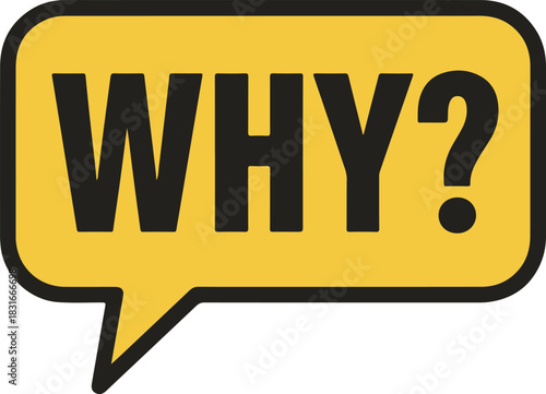 Why text in speech bubble