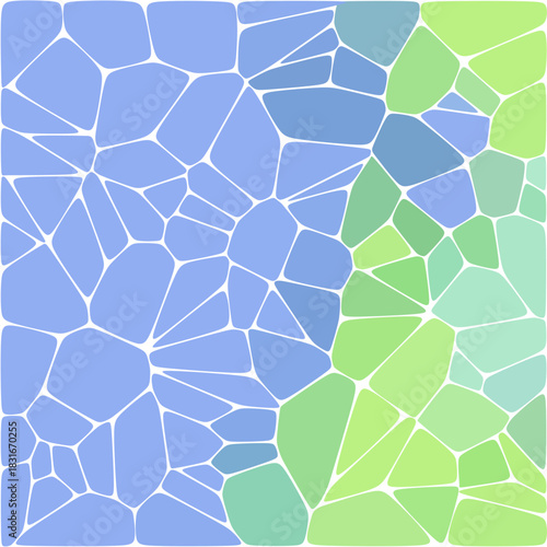 Green and purple abstract background. Sample. Layout. Banner. Pebbles. eps 10