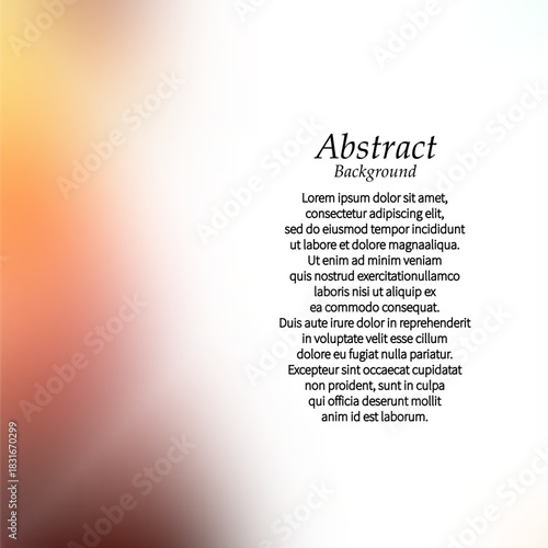 Colored abstract background. Sample. Layout. Banner. Pebbles. eps 10