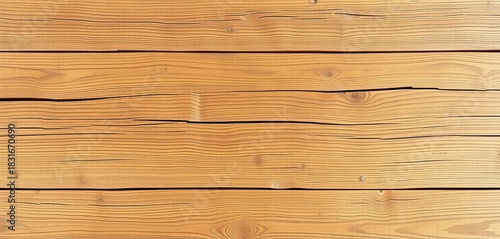 Wallpaper Mural Rustic reclaimed wood flooring texture, showing natural wear and grain,  detail,  natural Torontodigital.ca