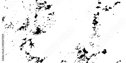 Grunge vintage white and black vector wall distressed dirty noise rust cracked pain background. messy dusty chalk splat dirt rusty noise overlay concrete wall texture background.	