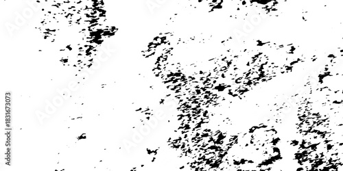 Grunge vintage white and black vector wall distressed dirty noise rust cracked pain background. messy dusty chalk splat dirt rusty noise overlay concrete wall texture background.	