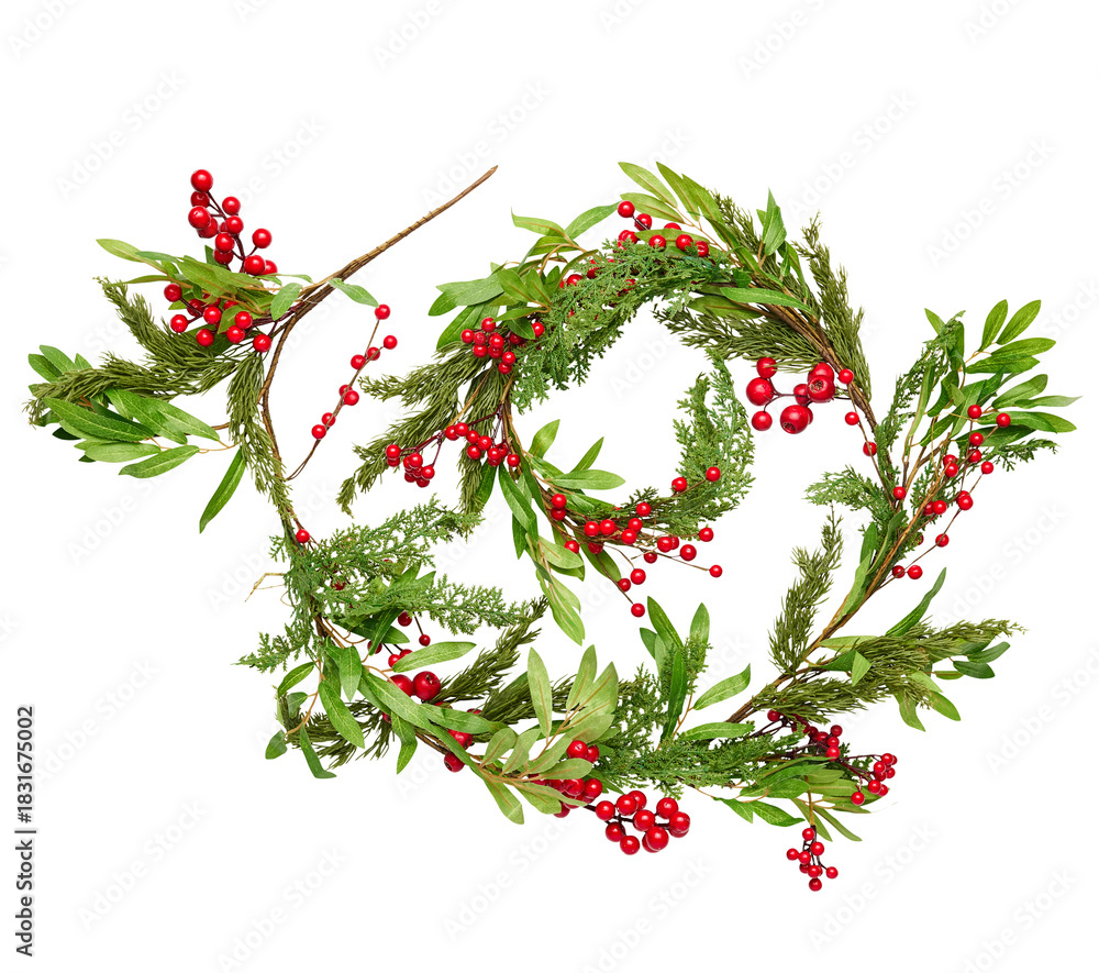 Naklejka premium Christmas Ornament Element On PNG Transparent Background. Cut Out Clipping Path With Adobe Photoshop Pen Tool.PNG Transparent Christmas Ornament