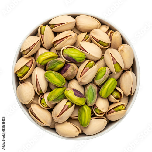 Wallpaper Mural pistachio nuts isolated Torontodigital.ca