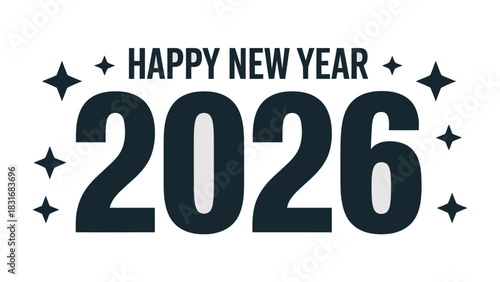 Happy New Year 2026: Celebrate the dawn of 2026 with a vibrant and festive graphic, filled with hope and excitement for new beginnings.