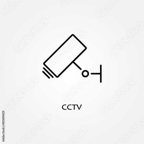 cctv icon symbol illustration vector eps10 logo template design pattern seamless bright minimal design flat design realistic style simple design modern design