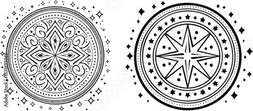 Shimmering token coin rendered with sparkling accents in bold graphic style suggesting value shine and creative currency