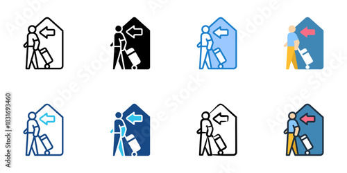 Check out icon set multiple style vector collection. Editable Stroke 
