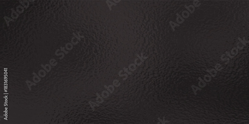 Black or dark foil glass texture background. Abstract gradient bright light reflection and shiny rough texture surface. Glass effect background