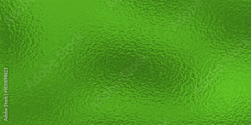 Soft Yellow green shiny Foil Texture Background with Glass Effect or sea green glass texture. bright lime green frosted foil texture with a glass-like diffusion effect. The surface has a subtle