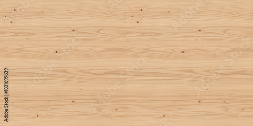 Seamless light wood texture with natural grain pattern, ideal for backgrounds, flooring, or interior design mockups. Horizontal alignment and smooth finish.