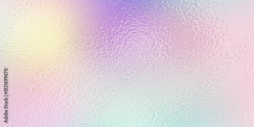 Abstract pastel rainbow hologram, silver iridescent foil texture background, raster image.