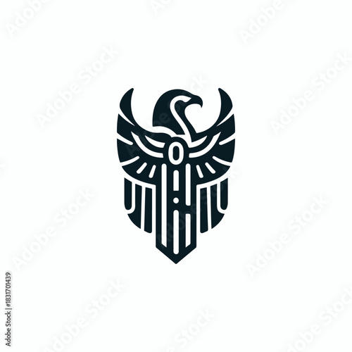 Horus Egypt God Logo